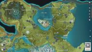 Locations of all Small Lamp Grass (Image via HoYoverse)